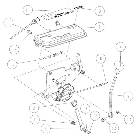 Control Assembly for OREC RM88 Mower