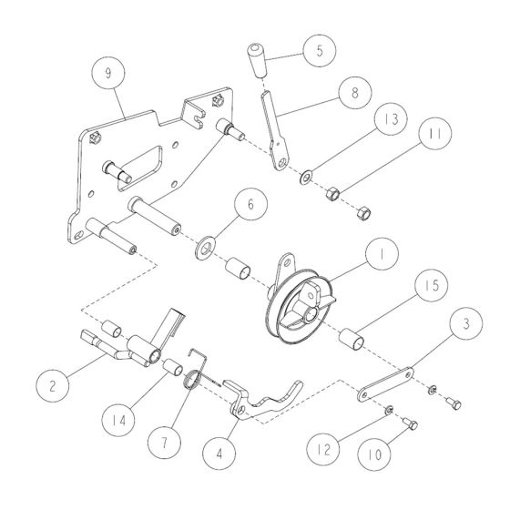 Control Assembly -1 for OREC RM88 Mower