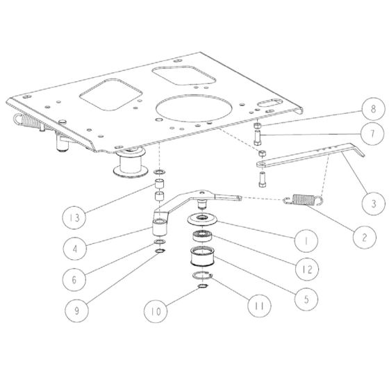 Engine Assembly -2 for OREC RM88 Mower