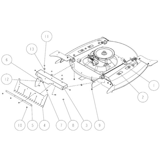 Cutting Assembly for OREC RM97 Mower