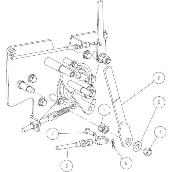 Control Assembly -2 for OREC RM980F Mower