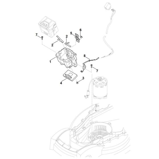 Electric Equipment for Stihl RMA 235.1 Cordless Mower