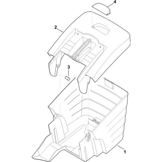 Grass Ctacher Bag for Stihl RMA 339.0 Cold Pressure Washers.