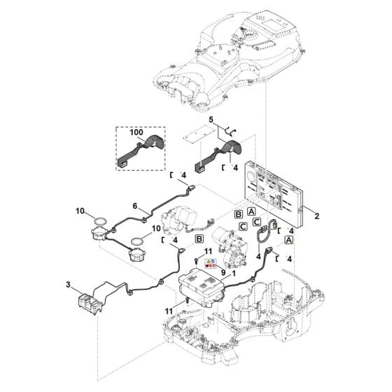 Electric Equipment for Stihl RMI 422.1 Robotic Mower