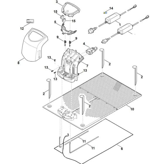 Docking Station for Stihl RMI 422.1 P Robotic Mower