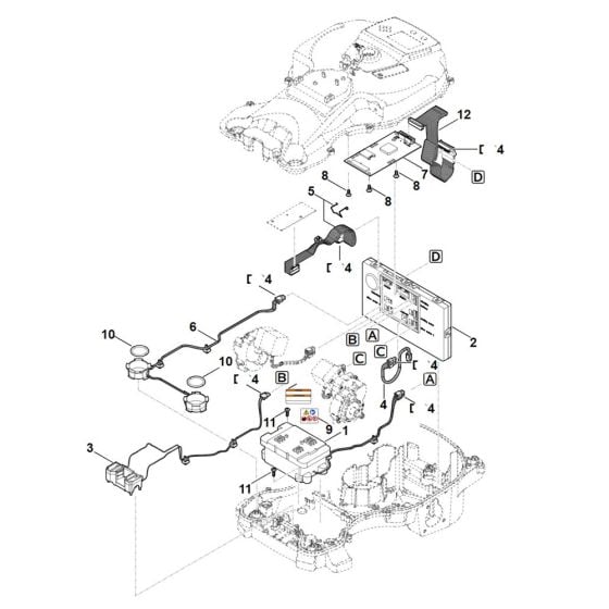 Electric Equipment for Stihl RMI 422.2 PC Robotic Mower