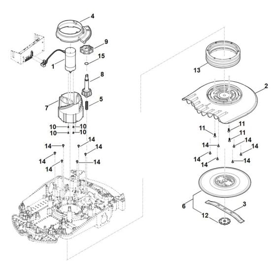 Electric Equipment for Stihl RMI 632.1 Robotic Mowers