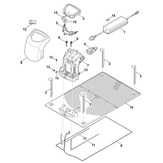 Docking Station for Stihl RMI 632.1 C Robotic Mowers