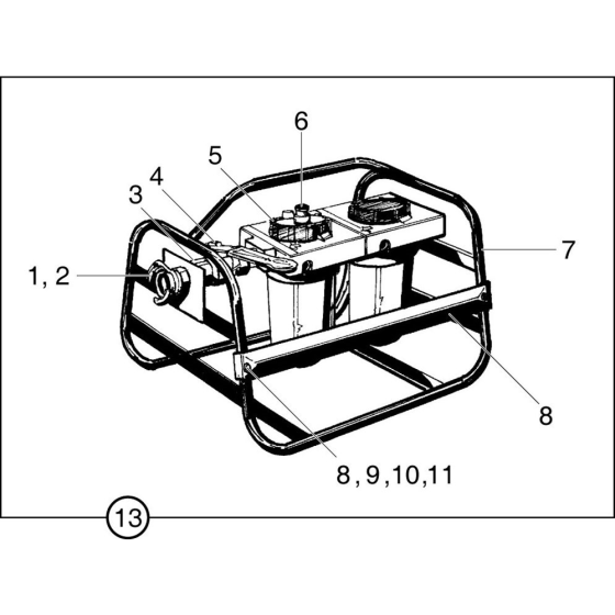 Lubricator Assembly for Belle Roller Striker Screed