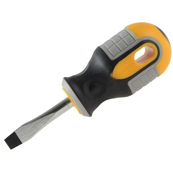 Screwdriver Flared Tip 6mm x 38mm Stubby by Roughneck - 22-151