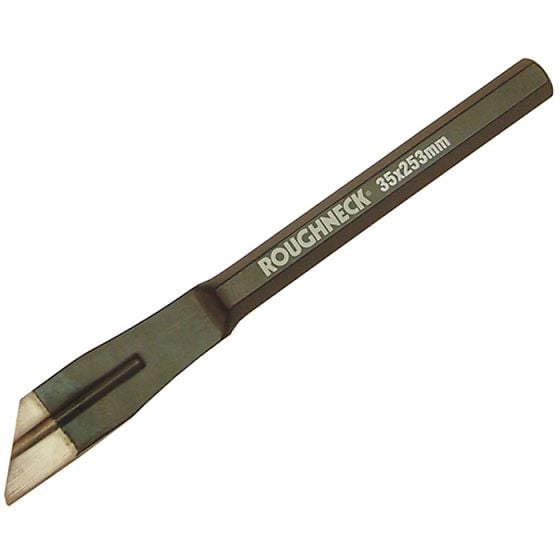 Plugging Chisel 32 x 254mm (1.1/4in x 10in) 16mm Shank by Roughneck - 31-987