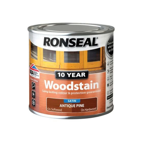 10 Year Woodstain Antique Pine 1hr Dry time best weather protedtion 250ml