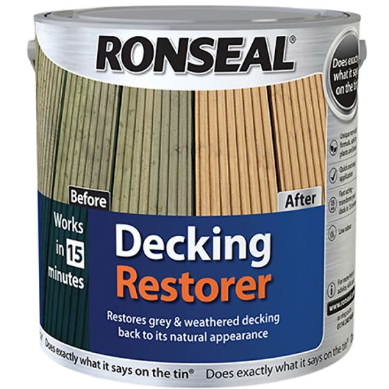 Decking Restorer 2.5 Litre by Ronseal - 35767