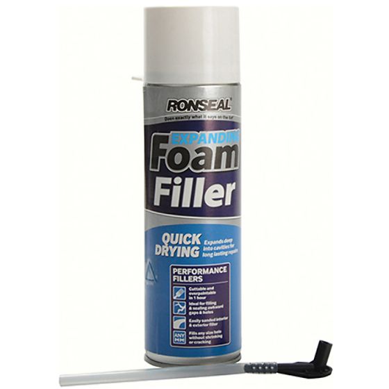 Expanding Foam Filler 500ml by Ronseal - 36781