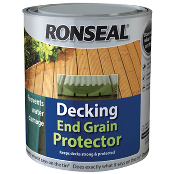 Decking End Grain Preserve Green 750ml by Ronseal - 37334