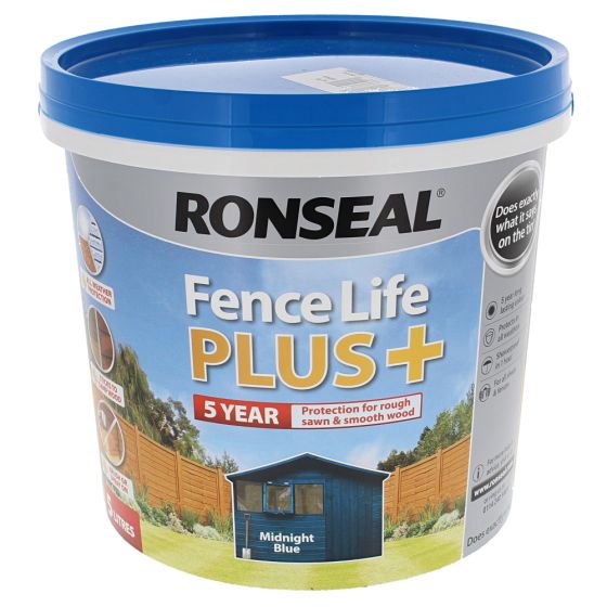 Fence Life Plus+ Midnight Blue 5 Litre