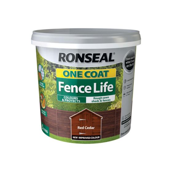 One Coat Fence Life, Verious Colours,  5 Litre