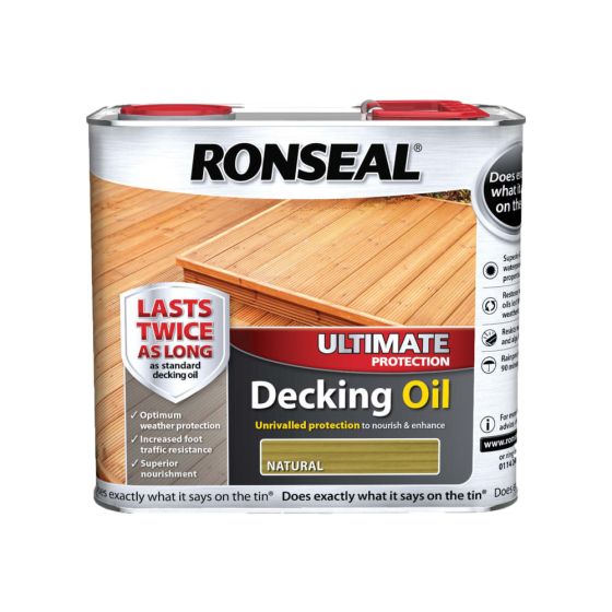 Ultimate Decking Oil Natural 2.5 Litre