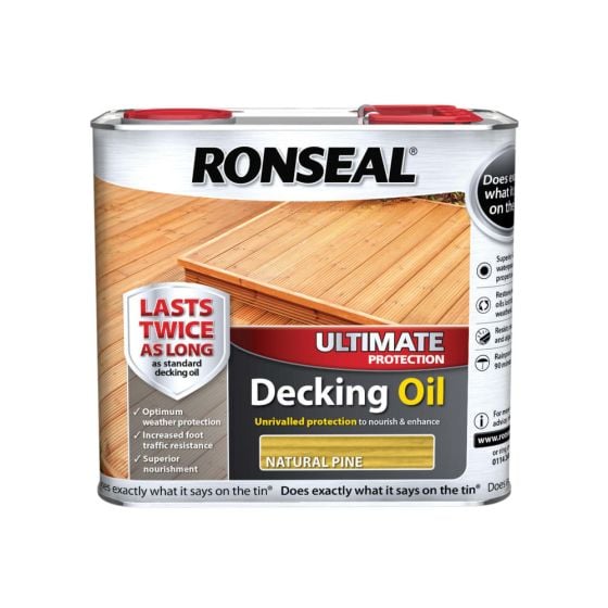 Ultimate Decking Oil Natural Pine 2.5 Litre