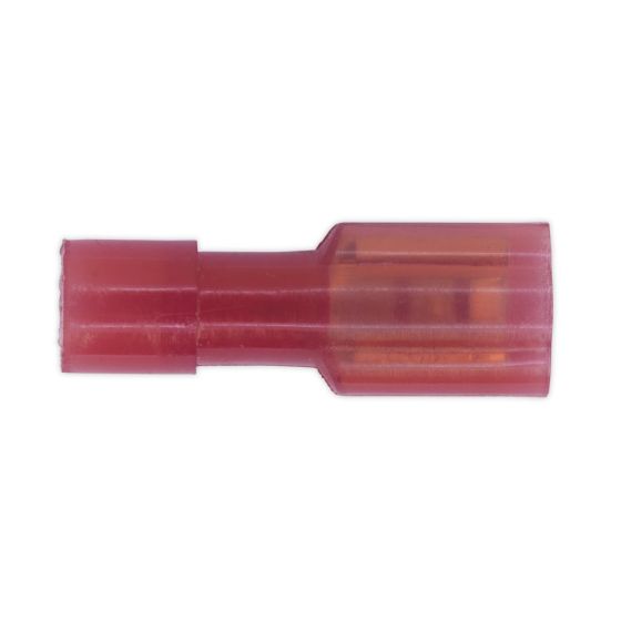 Fully Insulated Terminal 4.7mm Female Red Pack of 100 Sealey Part No. RT30