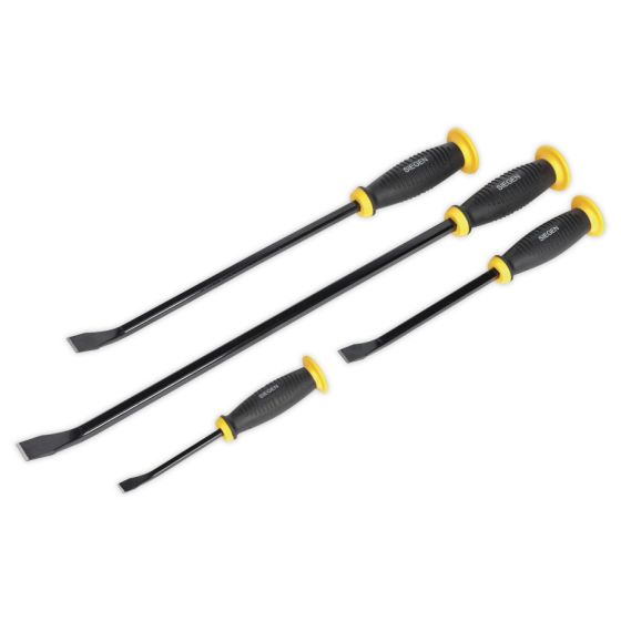 Prybar Set with Hammer Cap 4pc Sealey Part No. S0557