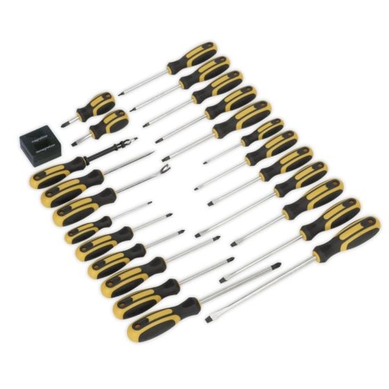 Soft Grip Screwdriver Set 24pc Sealey Part No. S0617