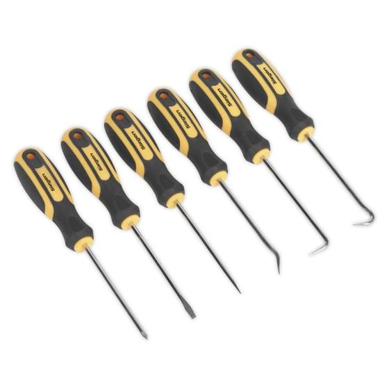 Mini Pick & Screwdriver Set 6pc Sealey Part No. S0774