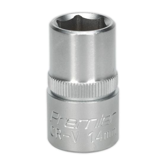 WallDrive Socket 14mm 1/2"Sq Drive Sealey Part No. S1214