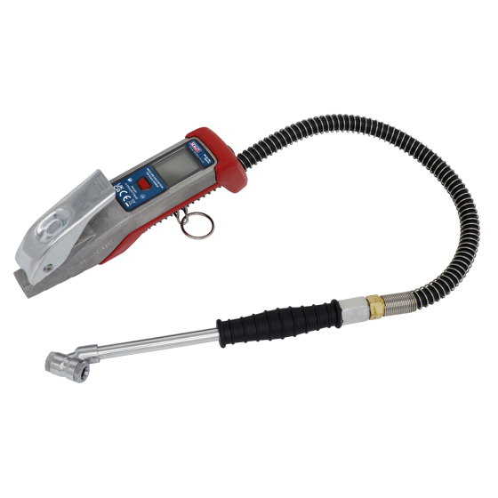 Digital Tyre Inflator 0.5m Hose with Twin Push-On Connector