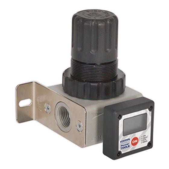 Professional Air Regulator with Digital Gauge 1/2"BSP Sealey Part No. SA406R