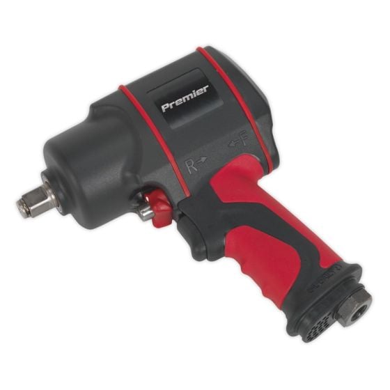 Air Impact Wrench 1/2"Sq Drive Twin Hammer Sealey Part No. SA6002