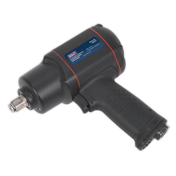 Air Impact Wrench 1/2"Sq Drive Twin Hammer Sealey Part No. SA6007