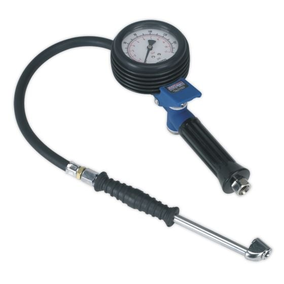 Jumbo Tyre Inflator with Push-On Connector Sealey Part No. SA9313