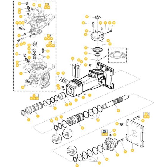 Epiroc SB 152 (S/N BES130502-) Hydraulic Breaker Assembly