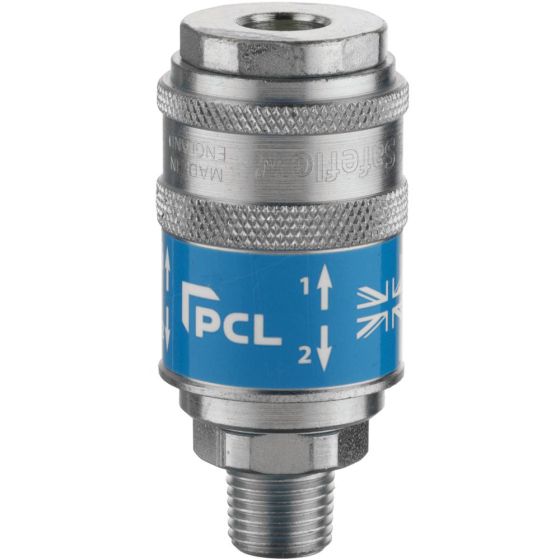 PCL Safeflow Coupling Male Thread R 1/4" - SC21CM