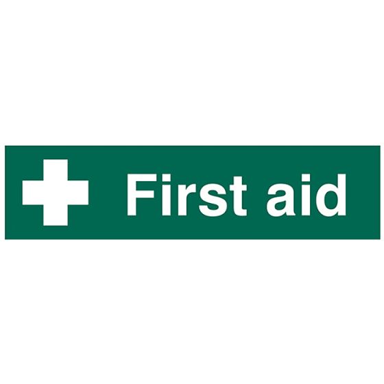 First Aid - PVC 200 x 50mm by Scan - 5212