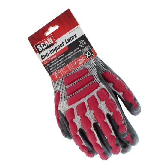 Anti-Impact Latex Cut 5 Gloves - XL (Size 10)