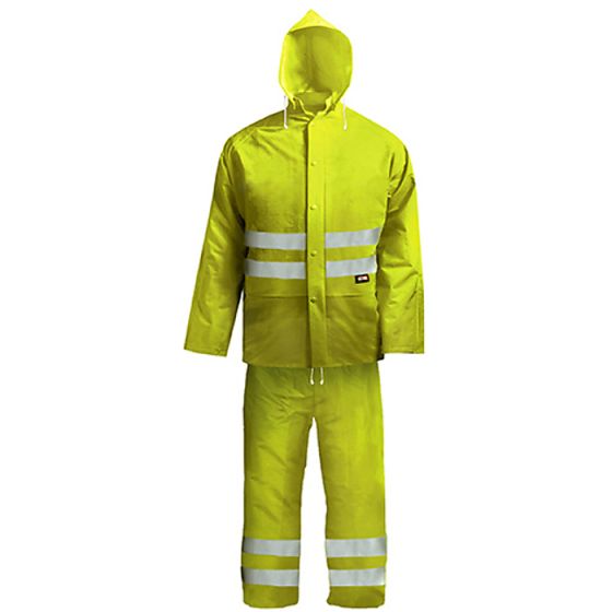 Hi-vis Rain Suit Yellow