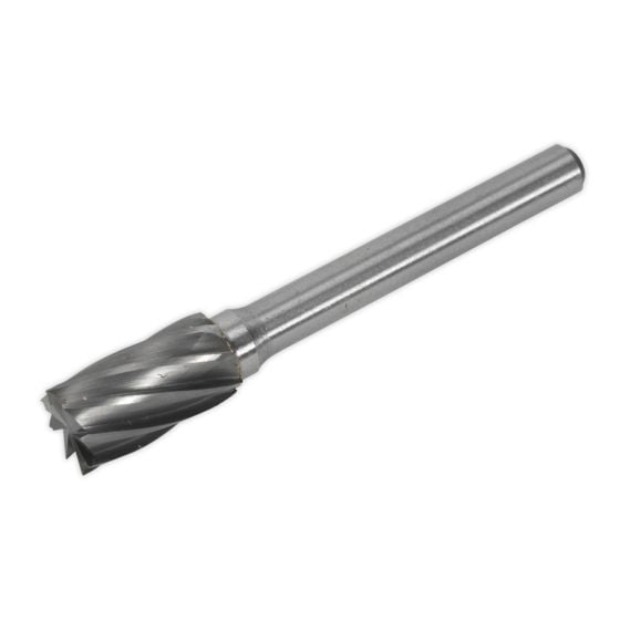 Tungsten Carbide Rotary Burr Cylindrical Front End Cut Ripper/Coarse Sealey Part No. SDBC1