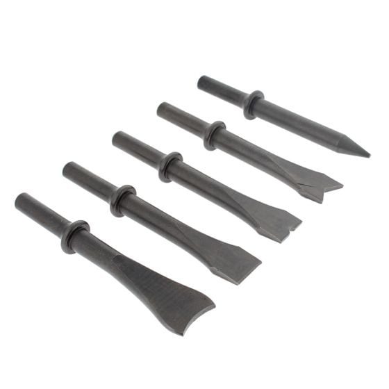  120mm Air Hammer Chisel Set - Pack of 5