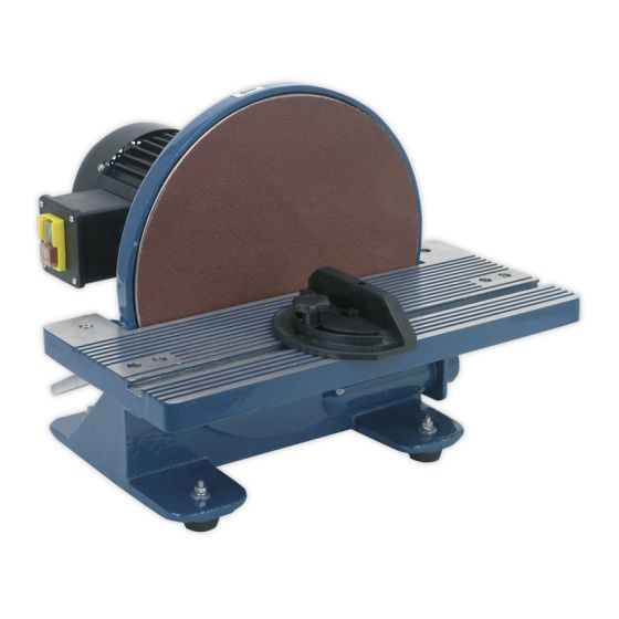 Disc Sander Bench Mounting Dia.305mm 750W/230V Sealey Part No. SM31