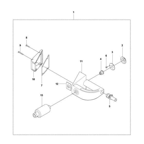 Handle Assembly for Husqvarna SMART-E Series Poker