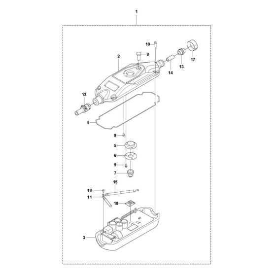 Electronic Converter Assembly for Husqvarna SMART Series Poker