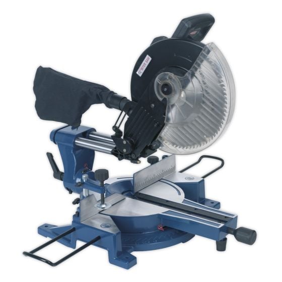 Compound Sliding Mitre Saw 305mm 230V Sealey Part No. SMS12