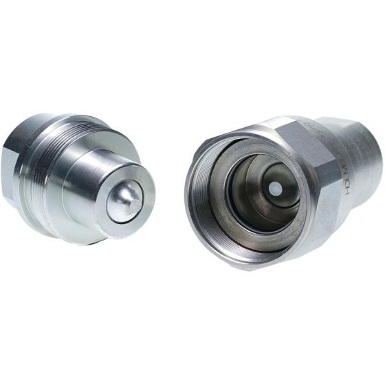 AISI 316 Rotary Coupling 90 Deg 250 Bar MWP 120 l/min max flow, Series: SR90, Thread Size (1): 12 (3/4"), Thread Type: Male