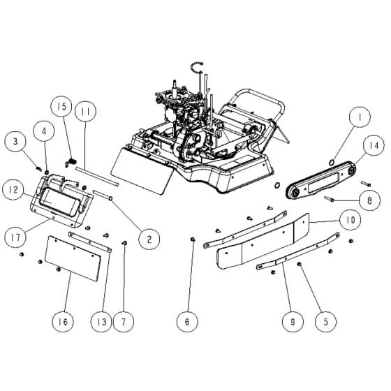 Drive, Cutting Assembly -1 for OREC SP1000 Mower