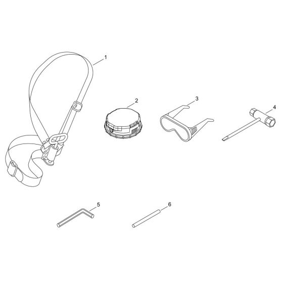 Accessories for ECHO SRM-222ES/L Brushcutter