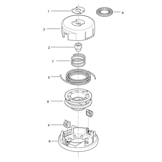 Nylon Line Cutter for ECHO SRM-236/L Brushcutter