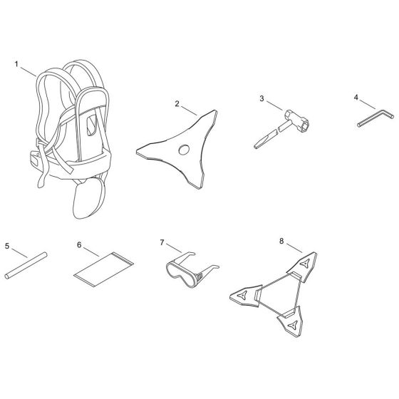 Accessories for ECHO SRM-236/U Brushcutter