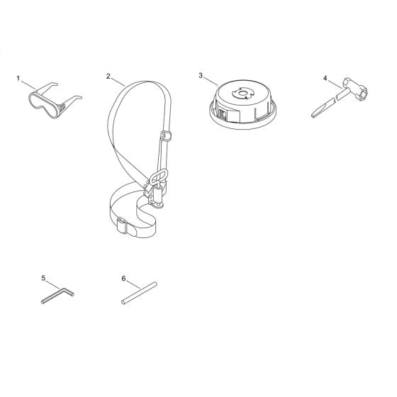 Accessories for ECHO SRM-236ES/L Brushcutter